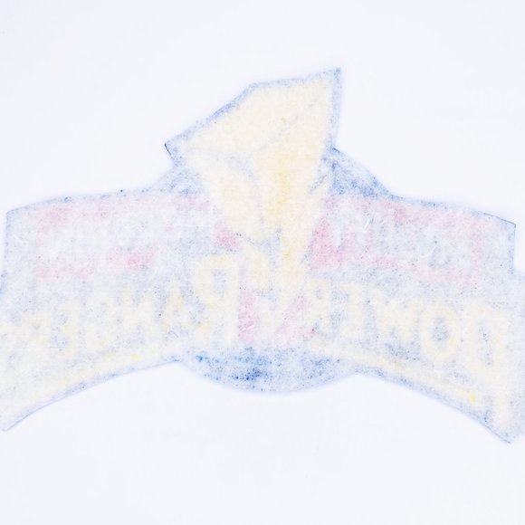Vintage Mighty Morphin Power Rangers Large Felt Patch Applique 90s Kid N… - Picture 5 of 5